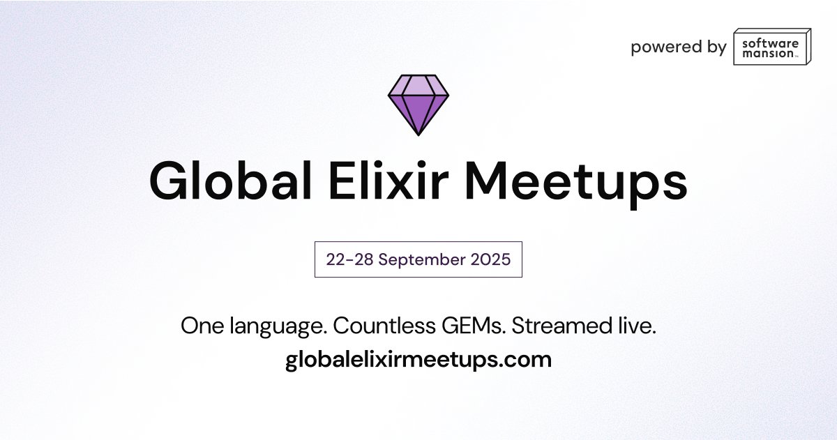 Global Elixir Meetup banner